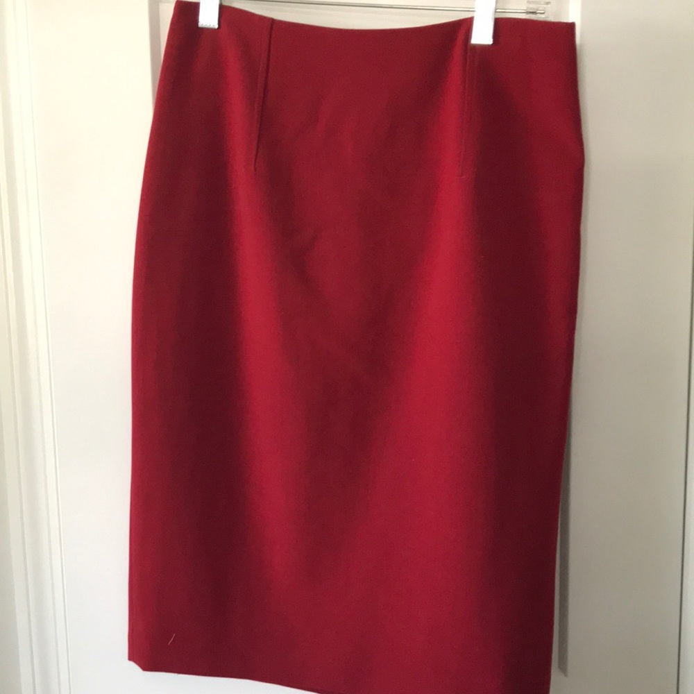 Ann Taylor wool lined pencil skirt.